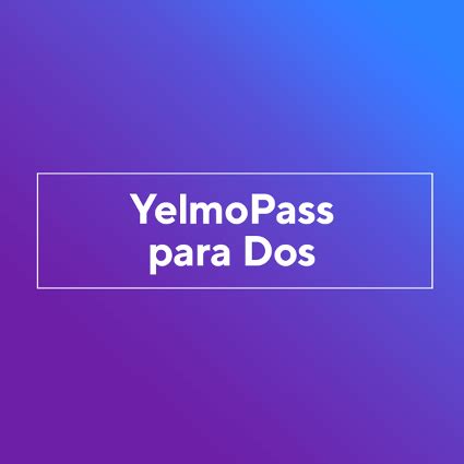 YelmoPass para Dos – Hazte un cine